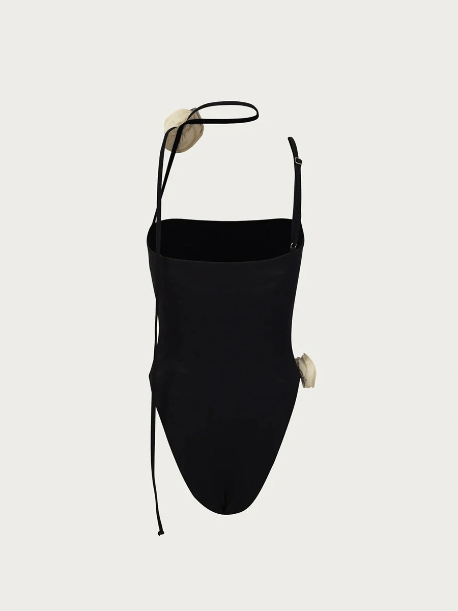3D Flower Neck Acessorie One Piece